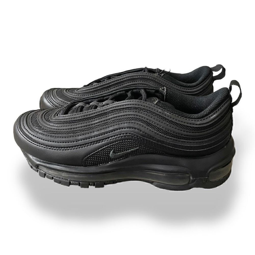 New Nike Womens Air Max 97 Triple Black Shoes Sneakers DH8016-002 size 6.5